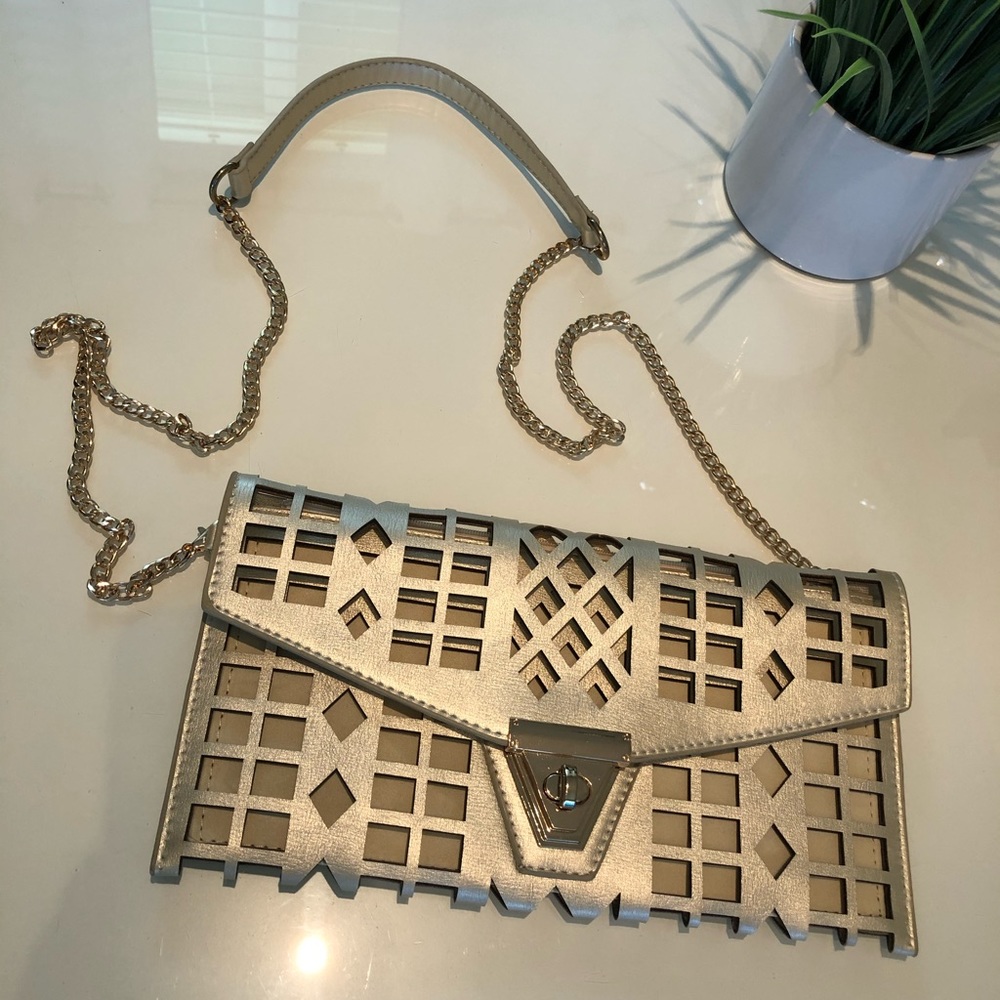 New beautiful evening shoulder bag.